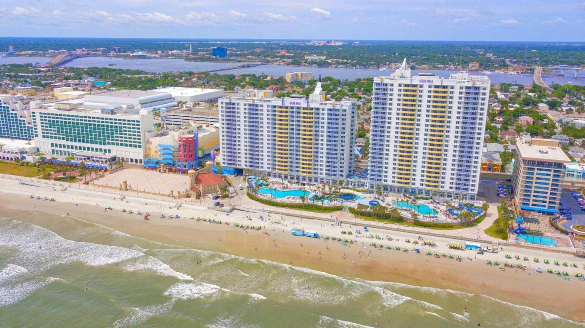 Luxury 9Th Floor 1 Bedroom Condo Direct Oceanfront Wyndham Ocean Walk Resort Daytona Beach | 906 المظهر الخارجي الصورة